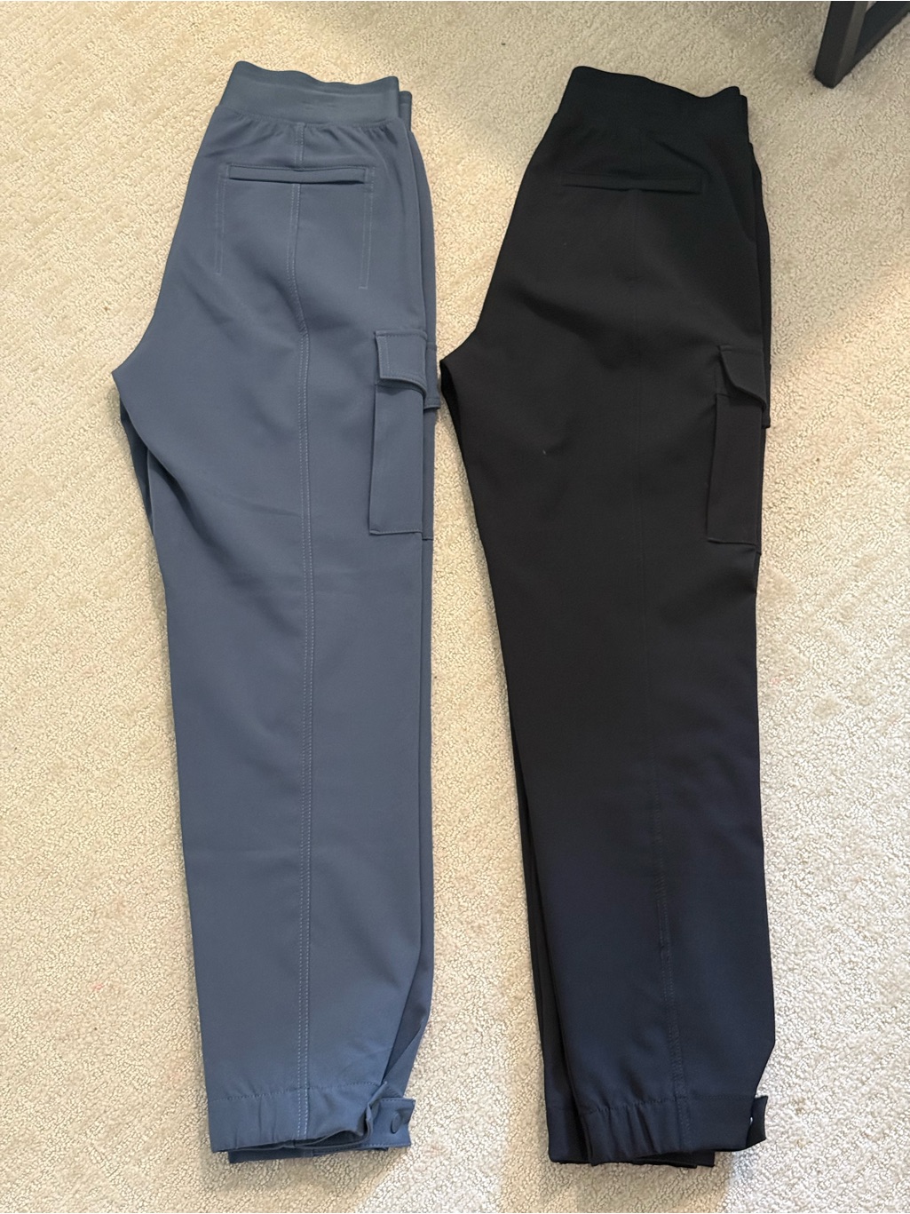 Athleta Endless Cargo Pant - Set Of Two, Grey And Black. Size 4